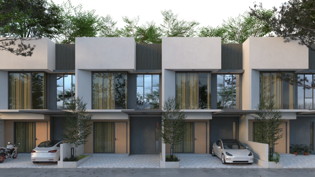 Fasad Mahkota Residence Cipayung