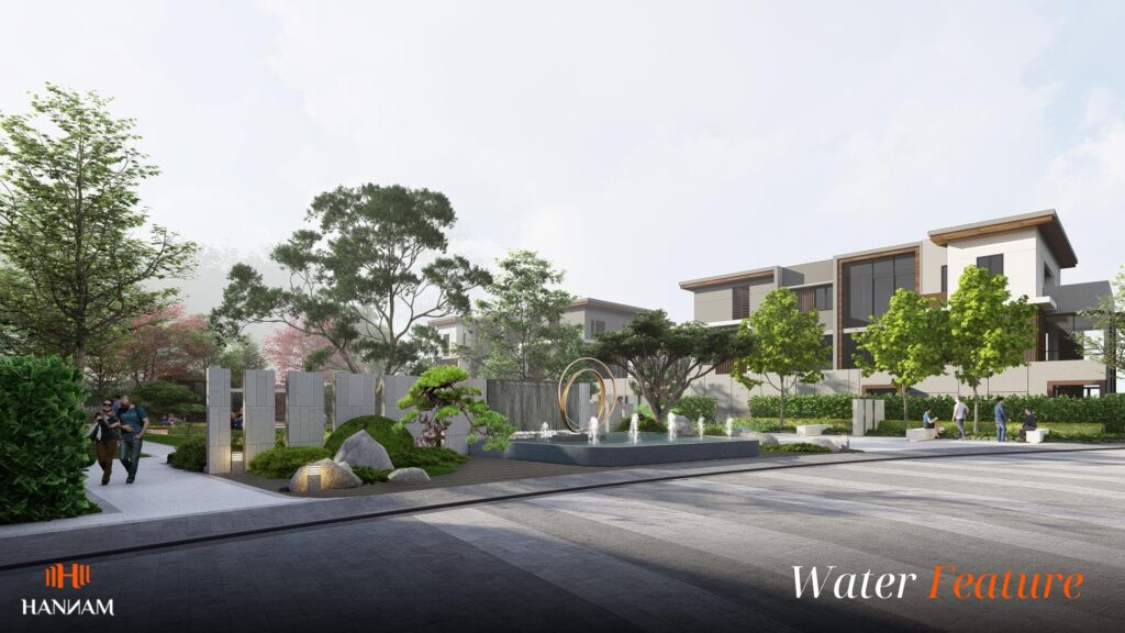 Water Feature Cluster Hannam Shila Sawangan