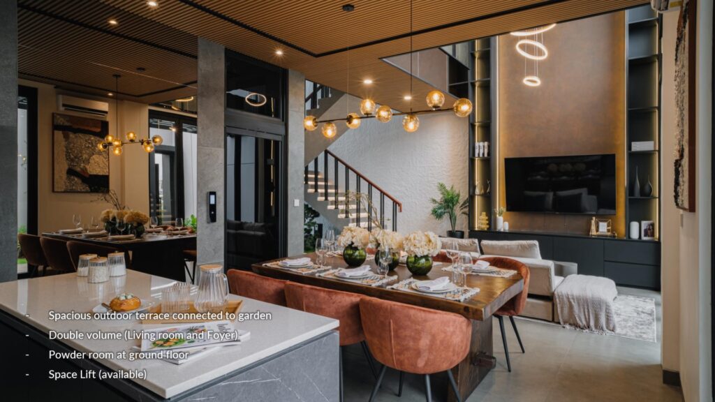 Living Room Cluster Hannam Shila Sawangan