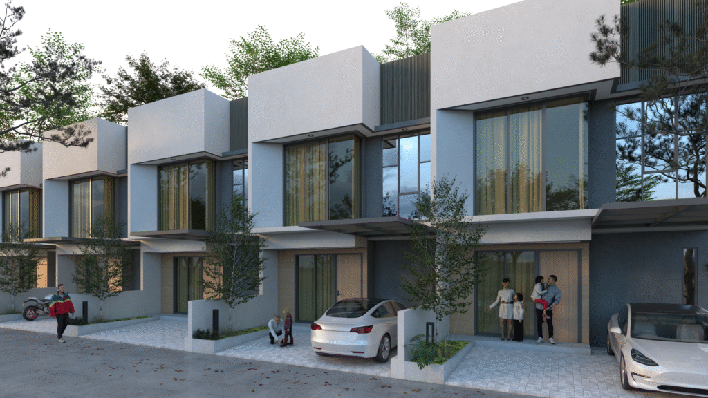 Fasad 3 Mahkota Residence Cipayung